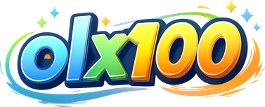 Logo olx100 di beranda Indonesia